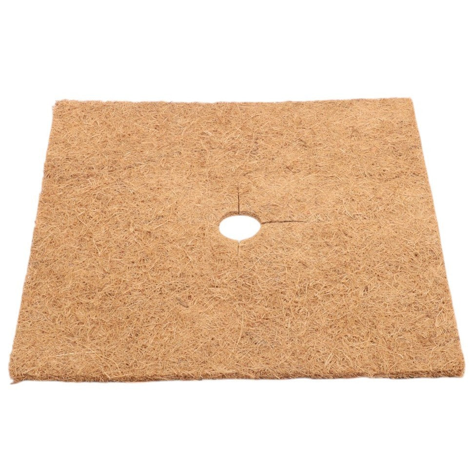 Wacredo Square Coconut Frost Protection Mat for Plants - Available in 25, 30, 38, 45, and 60 cm Sizes