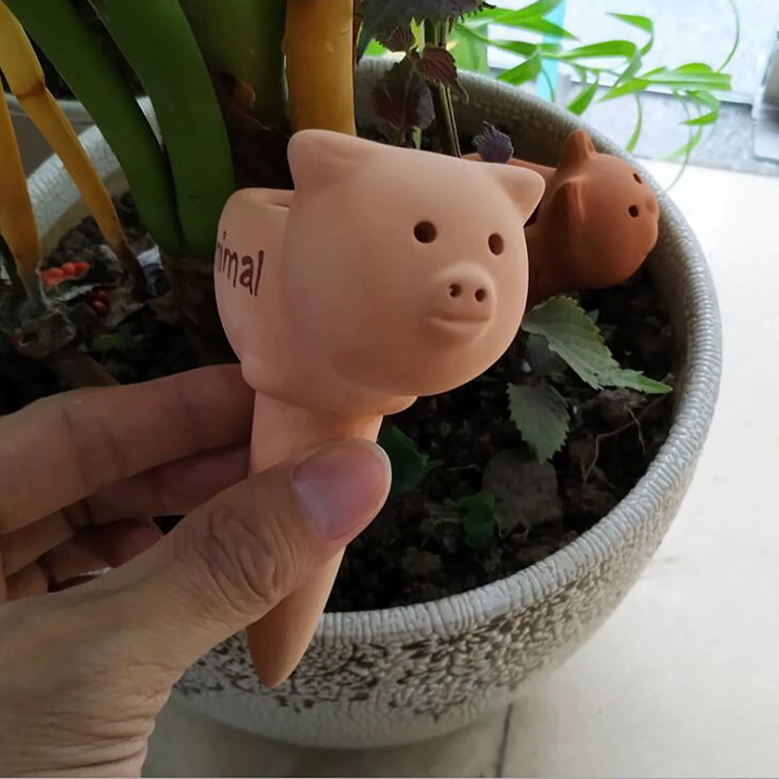 Transform Your Plant Care Routine with the Adjustable Terracotta Watering Spike - Perfect for Indoor and Outdoor Use!