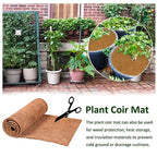 Natural Coconut Coir Reptile Carpet Mat - Eco-Friendly Bedding & Insulation for Reptiles, Flowerpots, and Baskets