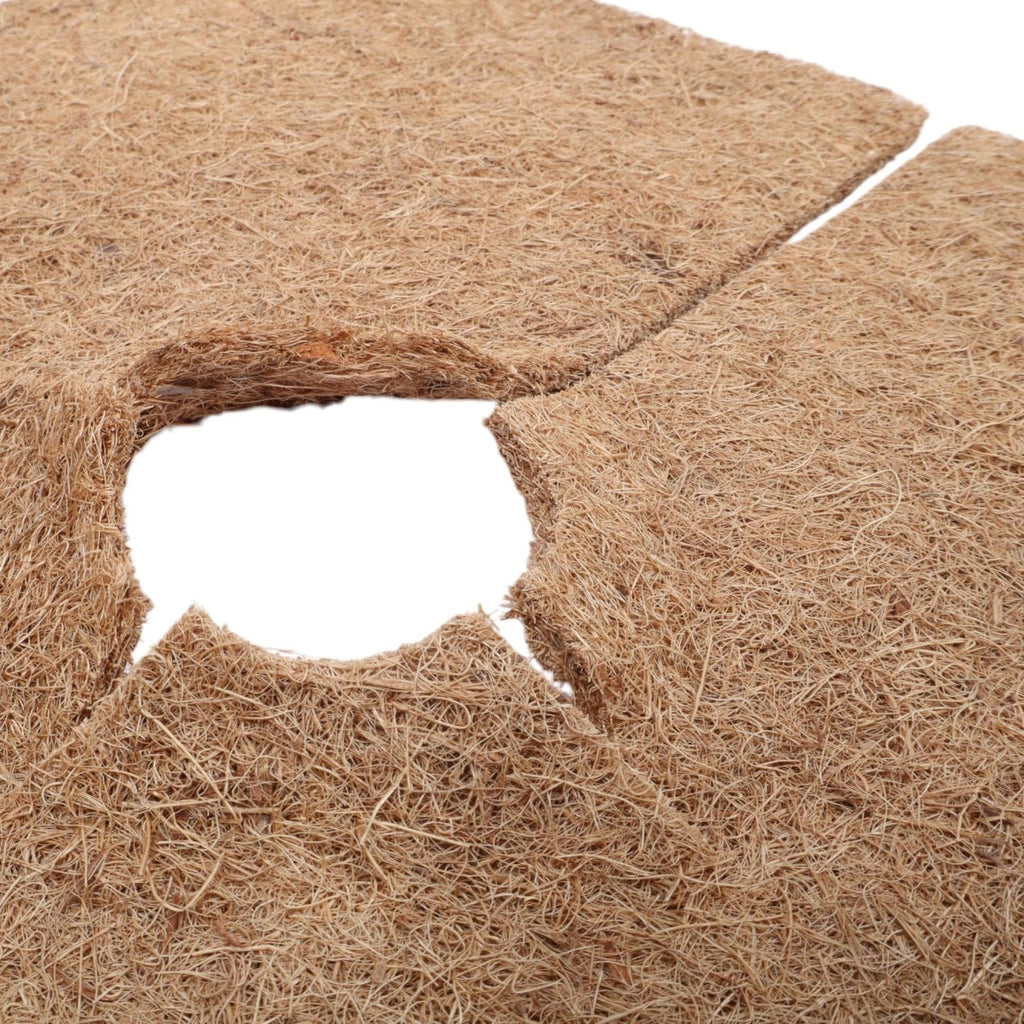 Wacredo Square Coconut Frost Protection Mat for Plants - Available in 25, 30, 38, 45, and 60 cm Sizes