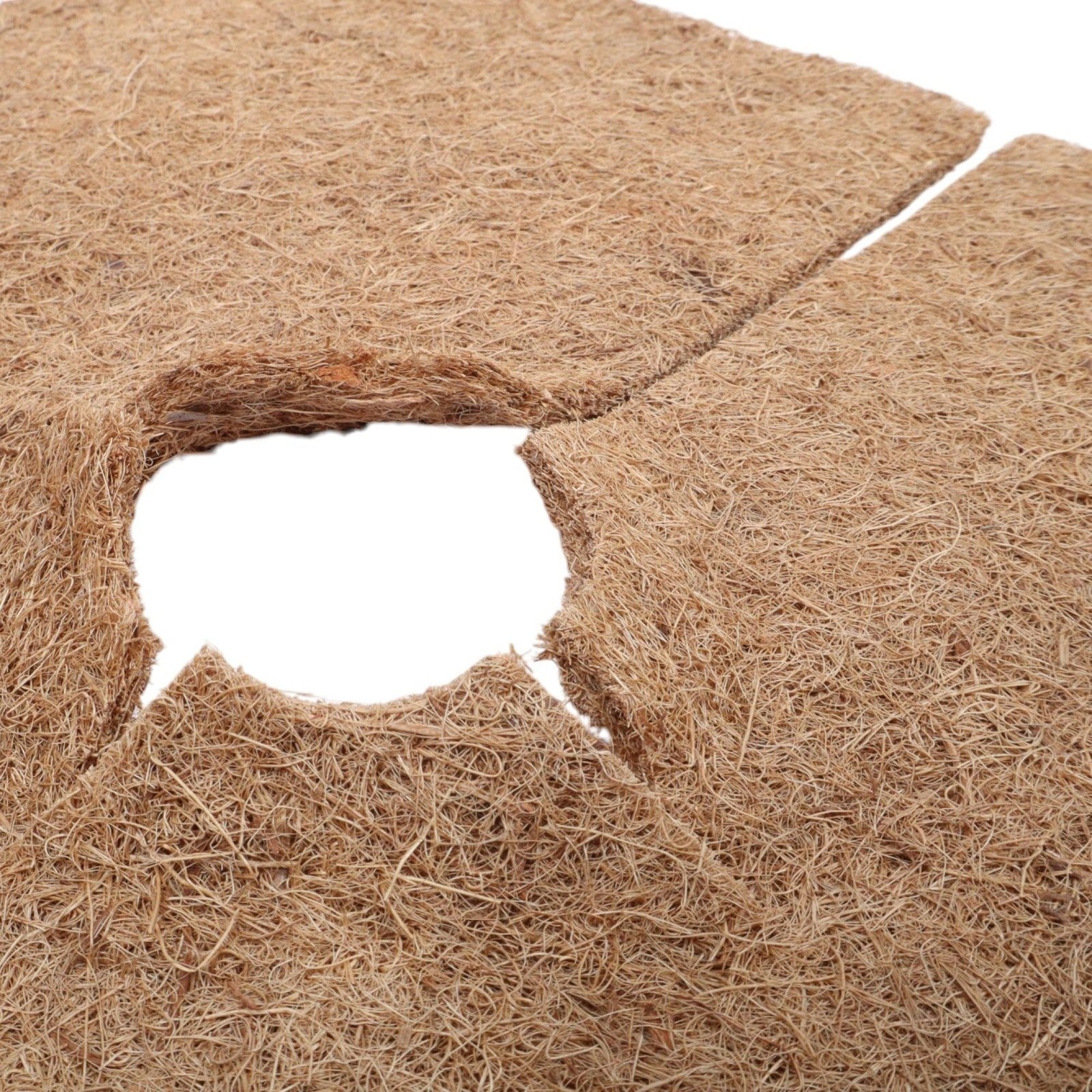 Wacredo Square Coconut Frost Protection Mat for Plants - Available in 25, 30, 38, 45, and 60 cm Sizes
