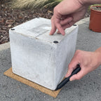 Wacredo Square Coconut Frost Protection Mat for Plants - Available in 25, 30, 38, 45, and 60 cm Sizes