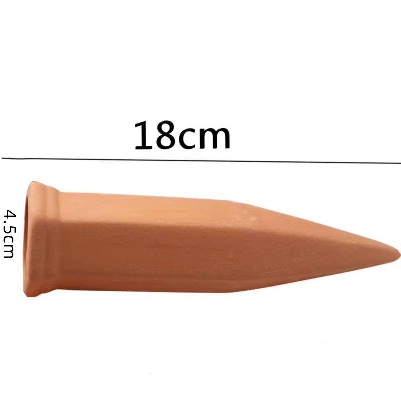 2 Packs, Plant Self-Watering Stakes, Terracotta Automatic Plant Waterer Devices Auto-Water Irrigation System for Indoor/Outdoor