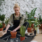 Versatile Waterproof Gardening Mat for Easy Succulent Repotting and Plant Transplanting - 30-100CM Size Options