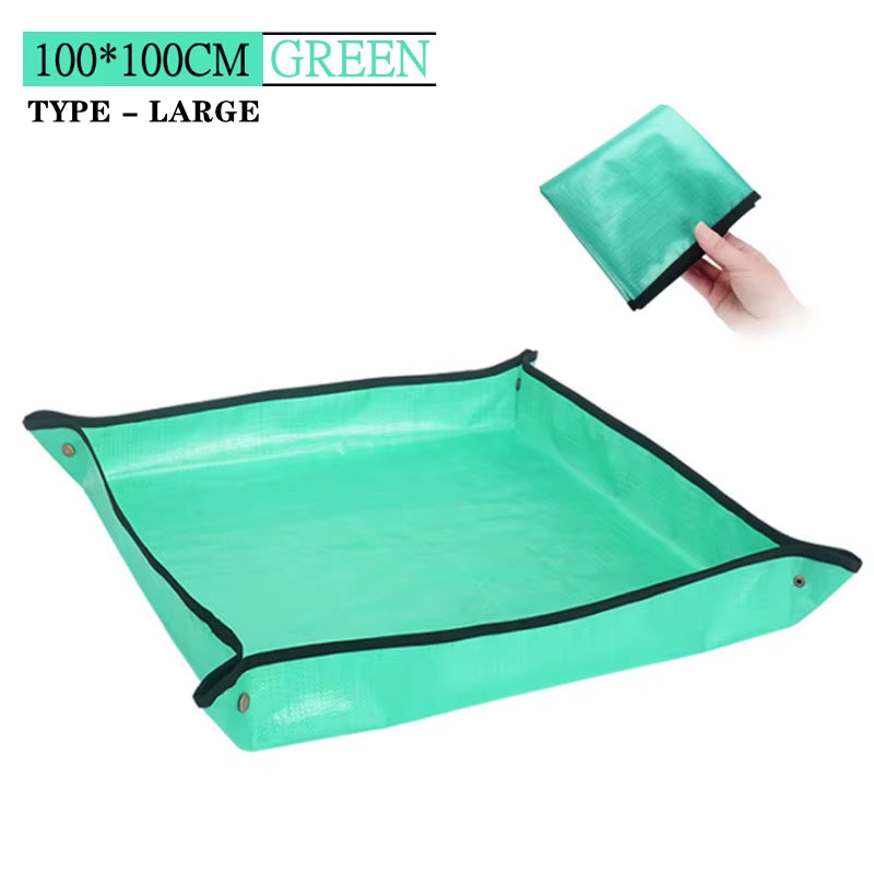 Versatile Waterproof Gardening Mat for Easy Succulent Repotting and Plant Transplanting - 30-100CM Size Options