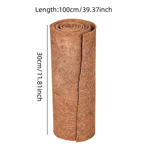 Natural Coconut Coir Reptile Carpet Mat - Eco-Friendly Bedding & Insulation for Reptiles, Flowerpots, and Baskets