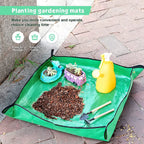 Versatile Waterproof Gardening Mat for Easy Succulent Repotting and Plant Transplanting - 30-100CM Size Options