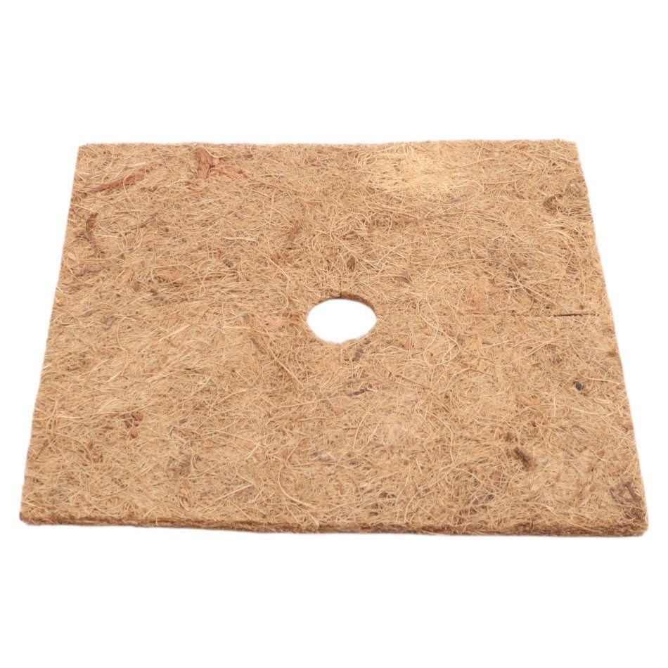 Wacredo Square Coconut Frost Protection Mat for Plants - Available in 25, 30, 38, 45, and 60 cm Sizes